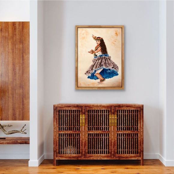 ART PRINT - The Blue Wonder Watercolor Art Print AJJ Arts - Picture 11 of 16